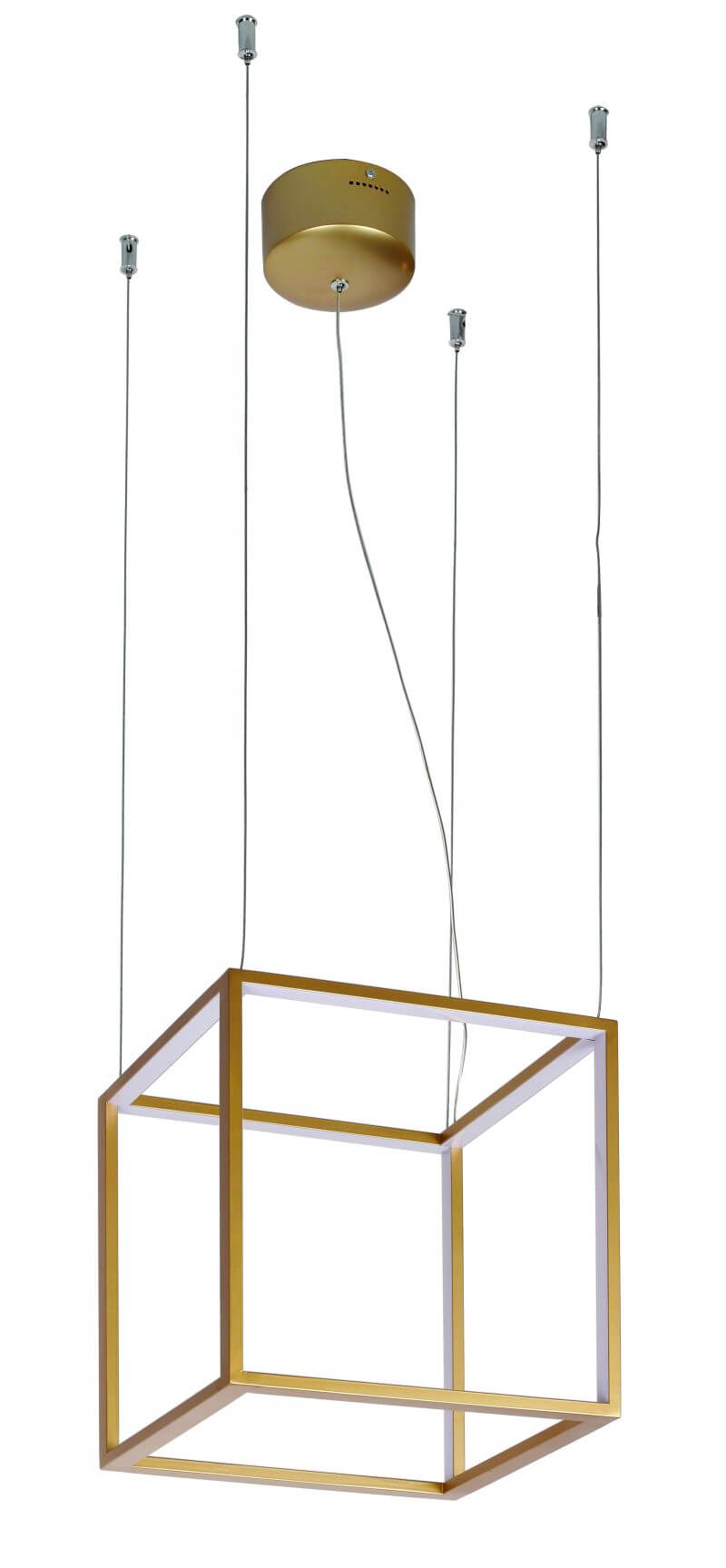 Μονόφωτο L400X400 Gold Cube