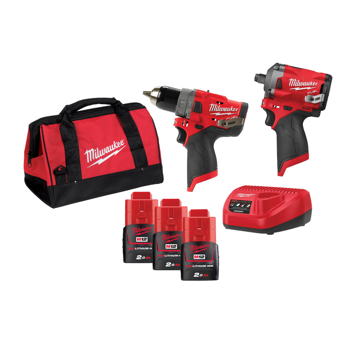 SET ΕΡΓΑΛΕΙΩΝ Μ12 FPDFIW2A-202B MILWAUKEE