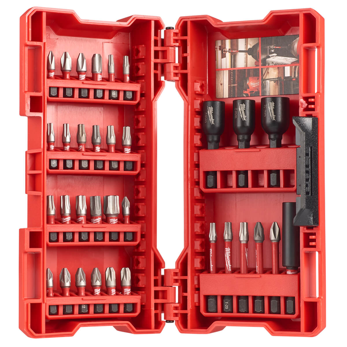 SET 33TMX SHOCKWAVE BITS & NUT DRIVERS MILWAUKEE