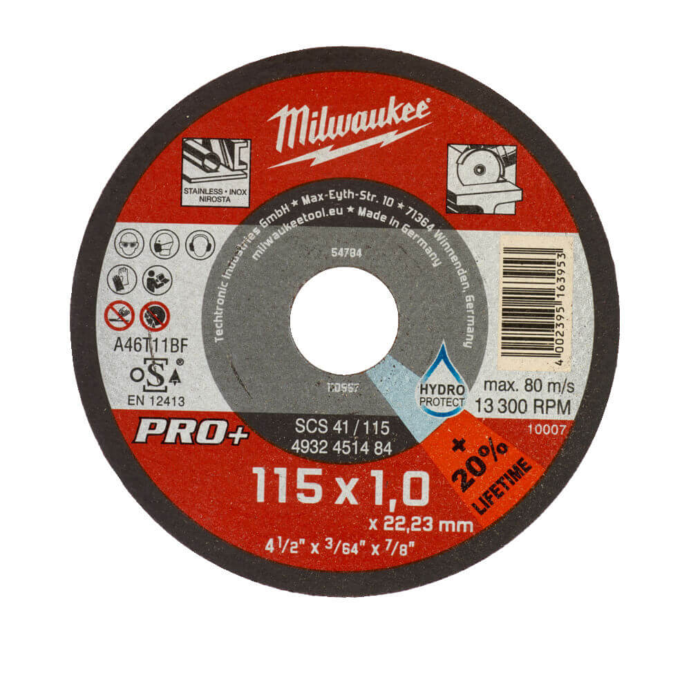 ΔΙΣΚΟΣ ΚΟΠΗΣ INOX CD FRO+ 115x1mm MW