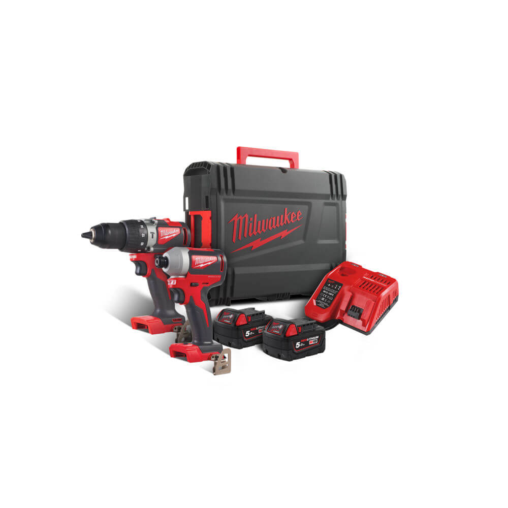 SET ΕΡΓΑΛΕΙΩΝ Μ18 BLPP2A2-502X BRUSHLE MILWAUKEE