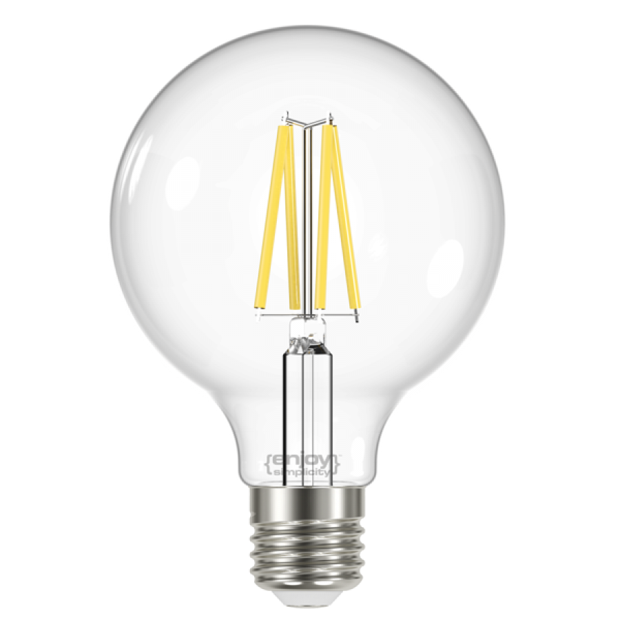 EL822854 | LED FILLAMENT CLEAR|G95 7.2W(>60W) E27|2700K|806LM|