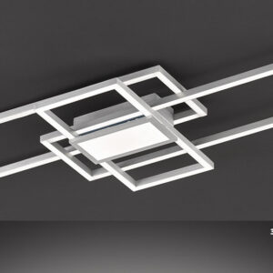 Οροφής led "zenit" 28w 2700lm Νίκελ Ματ