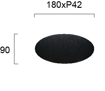 Απλίκα Oval Smooth