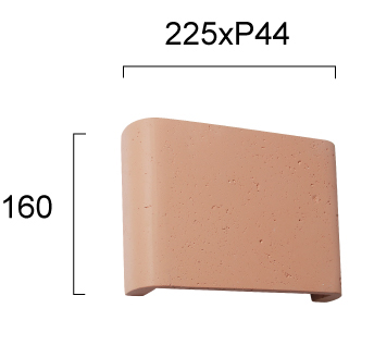 Φωτιστικό Τοίχου Terracotta Adalin