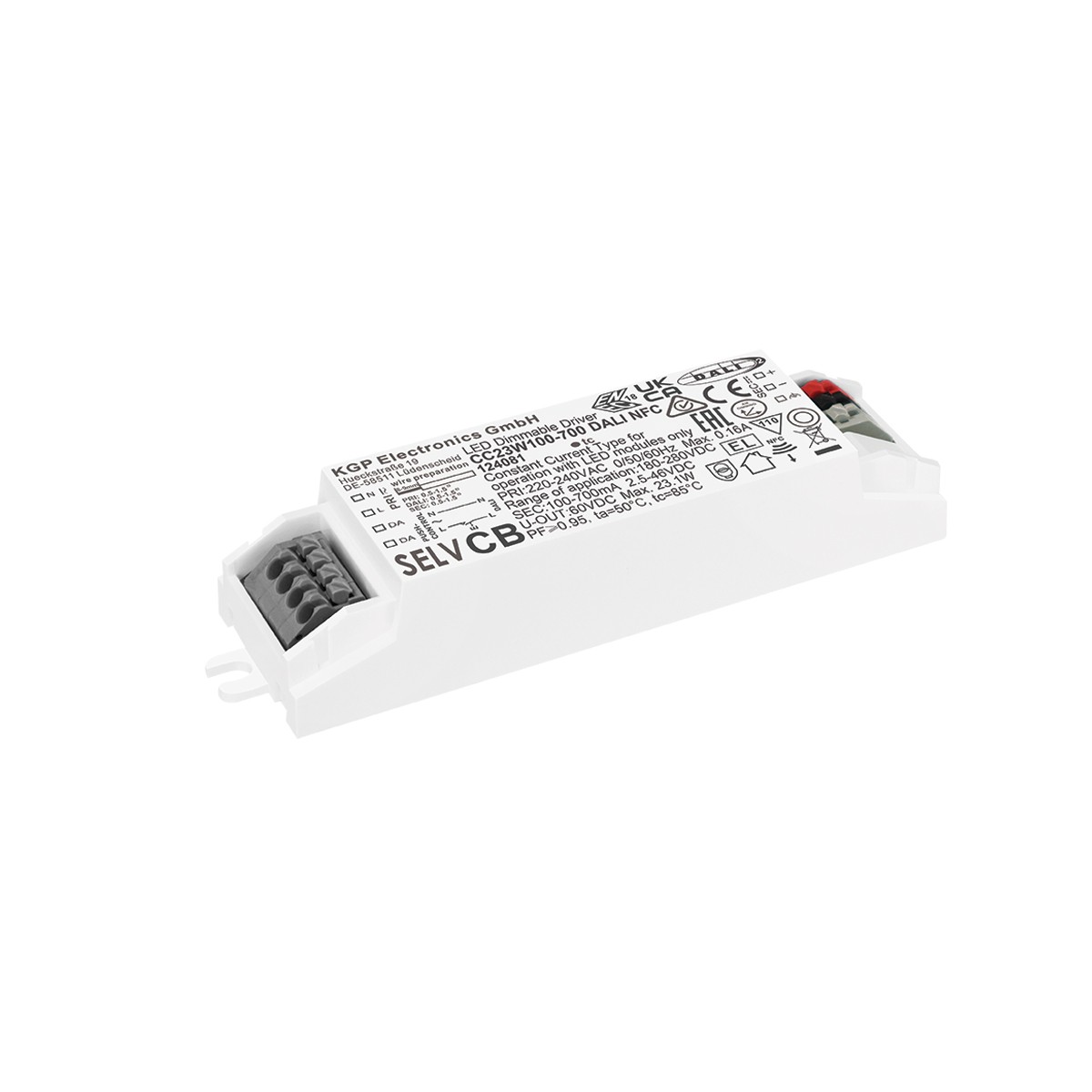 CC23W/100-700/DALI/NFC