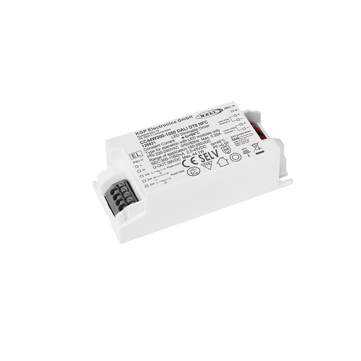 CC44W/300-1050/DALI/NFC