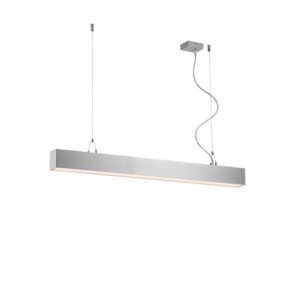 Γραμμικό Κρεμαστό Direct+Indirect L580 3000K Ανοδ. Station Ultra