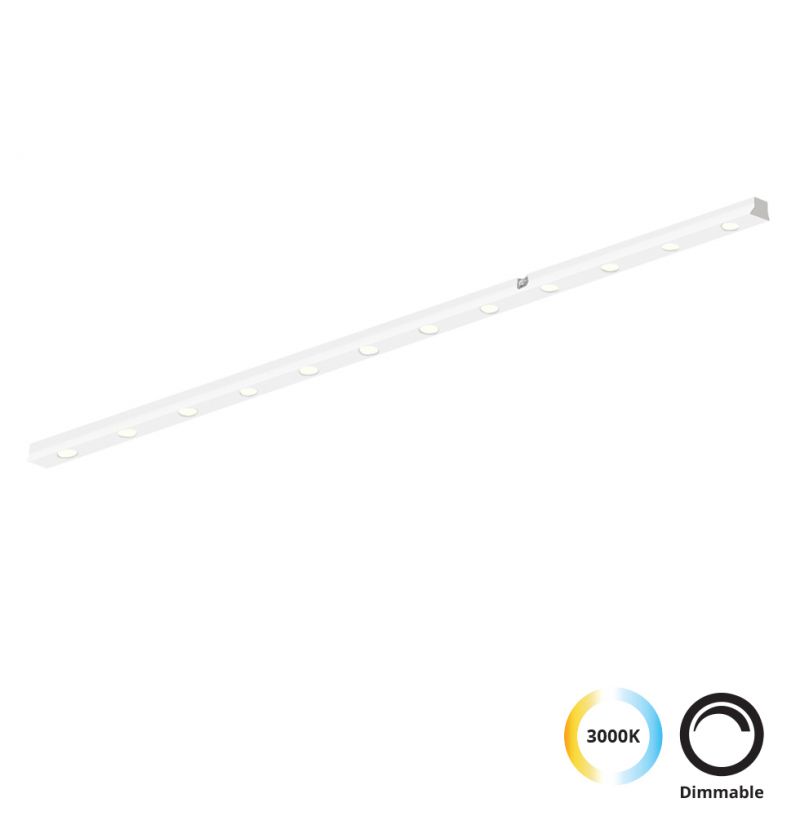 Linear  Antiglare για Λευκή Μαγνητική Ράγα L600 Slim Magnetic
