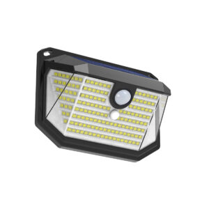 it-Lighting Montbel LED 12W 3000K Solar Outdoor Wall Lamp Black D:138x97x51,5mm (80206511S)