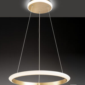 Κρεμαστό Led "Newa" 27,5w 2450lm Ø50cm χρυσό