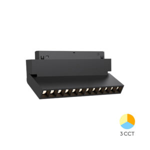 Φωτιστικό Led Μαγνητικής Ράγας 12W CCT 48VDC Μαύρο
